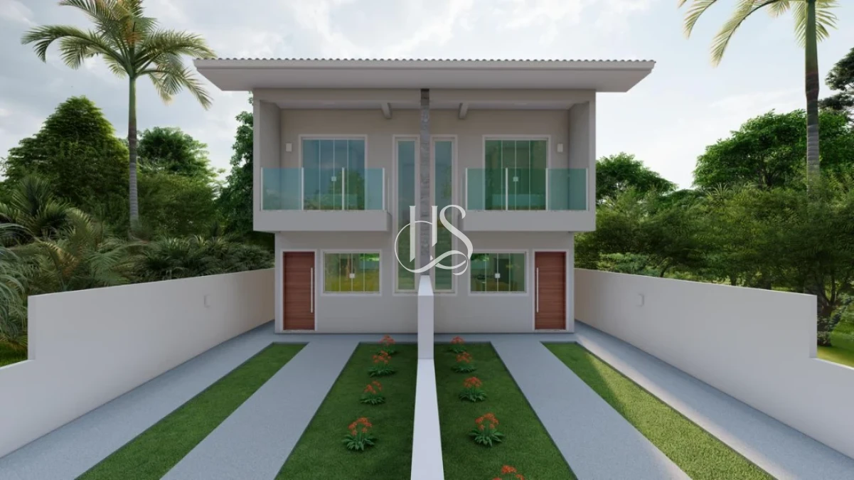 Sobrado Geminado em Madri, Palhoça. 2 quartos, 74m². Imagem 1 de 4