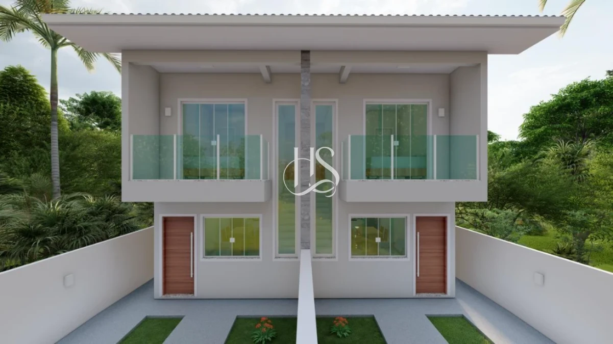 Sobrado Geminado em Madri, Palhoça. 2 quartos, 74m². Imagem 2 de 4