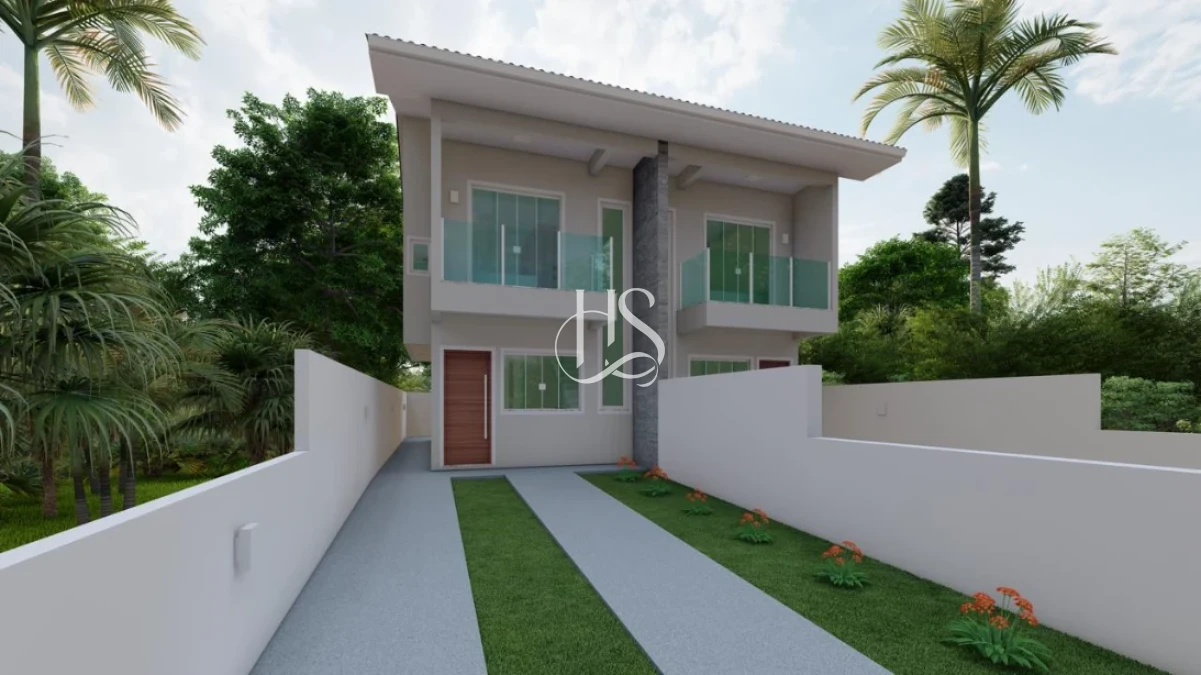 Sobrado Geminado em Madri, Palhoça. 2 quartos, 74m². Imagem 3 de 4