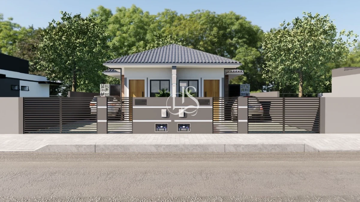 Casa Geminada em Forquilhas, São José. 2 quartos, 48m². Imagem 1 de 5