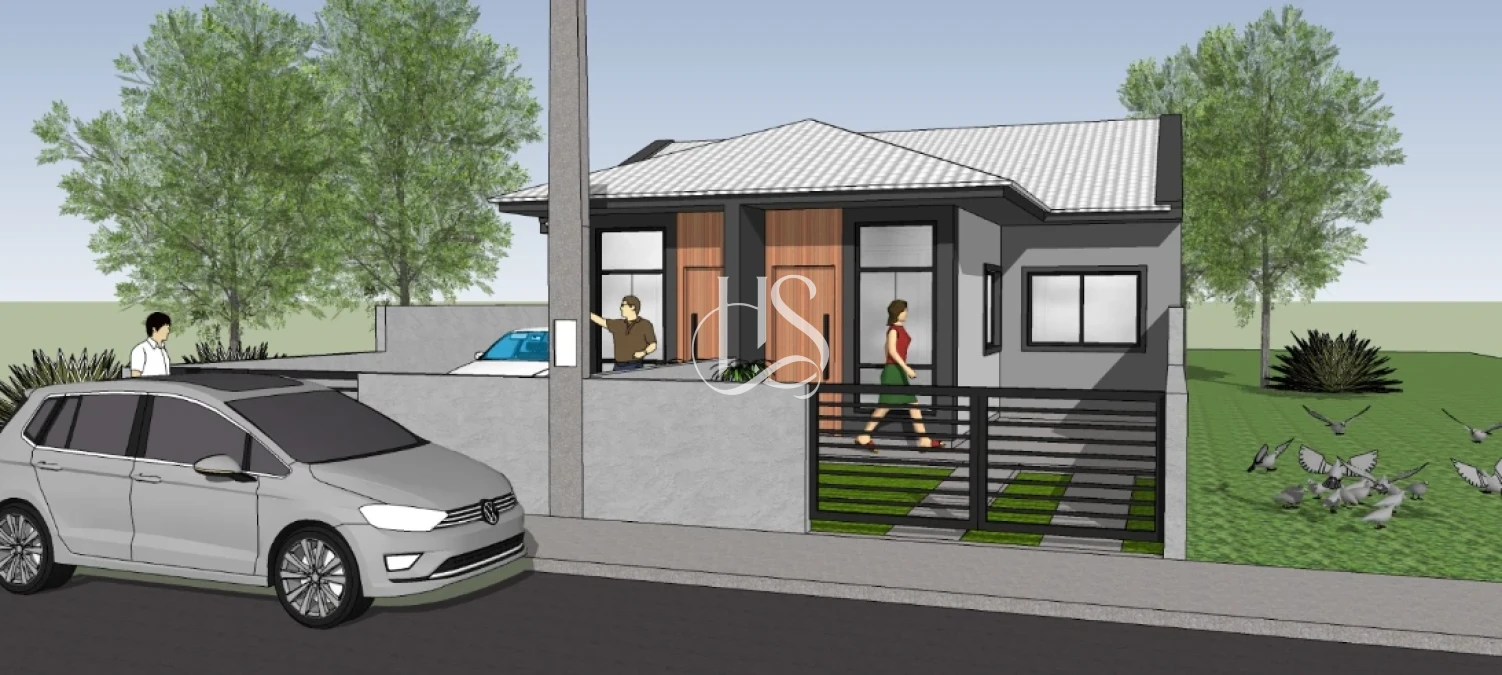 Casa Geminada em Nova Palhoça, Palhoça. 2 quartos, 50m². Imagem 3 de 4