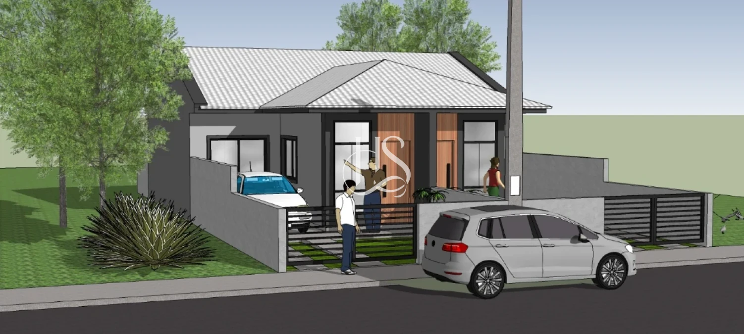 Casa Geminada em Nova Palhoça, Palhoça. 2 quartos, 50m². Imagem 2 de 4