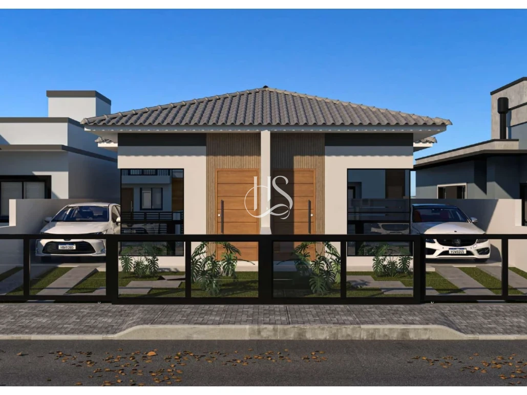 Casa Geminada em Guarda do Cubatão, Palhoça. 2 quartos, 64m². Imagem 1 de 8