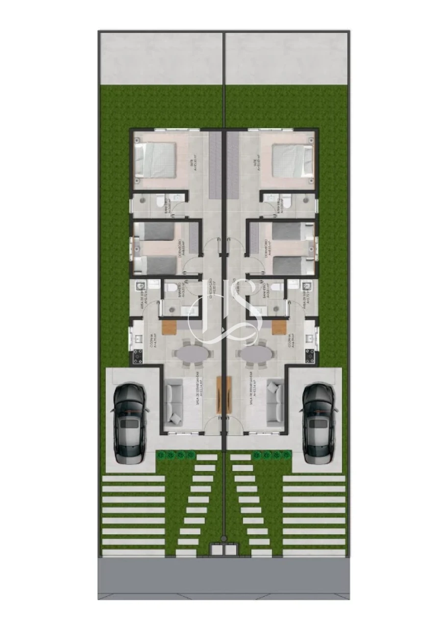 Casa Geminada em Barra do Aririú, Palhoça. 2 quartos, 60m². Imagem 6 de 6