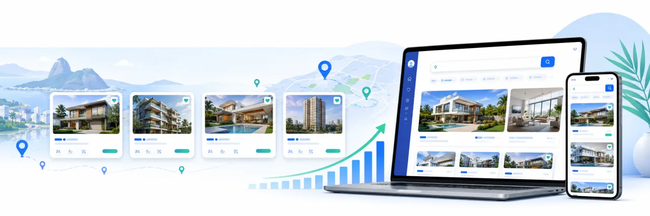 Melhor Site para Imobiliária e Corretor 2026: Guia Completo