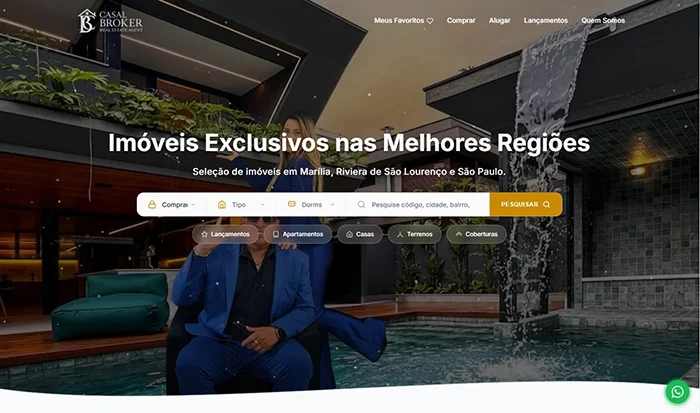 Site cliente Imobisoft