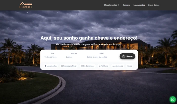 Site cliente Imobisoft