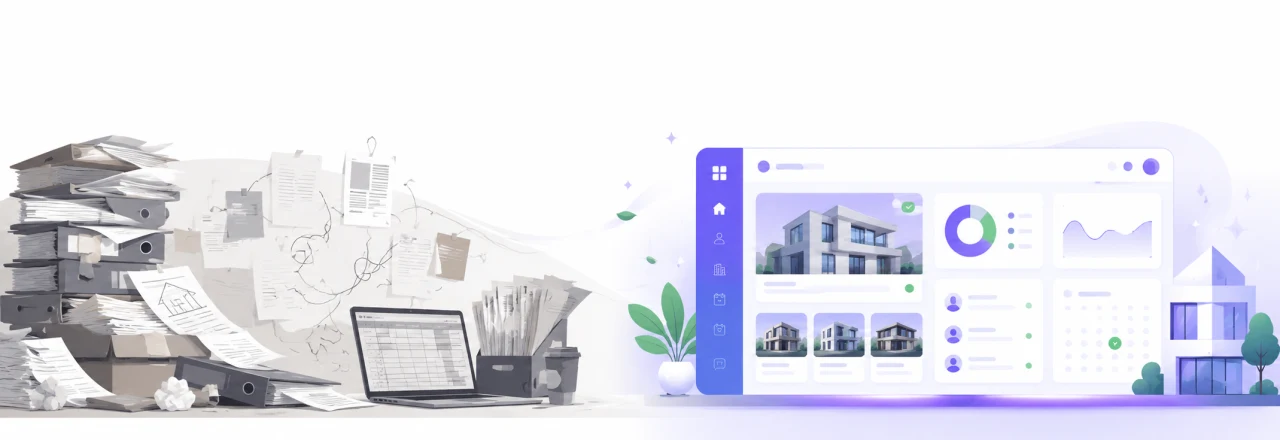 Planilha versus sistema de gestão imobiliária