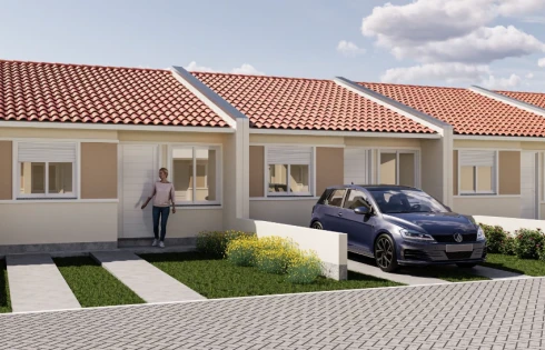 Casa 2 Quartos com 1 Suíte e 53m² - Restinga